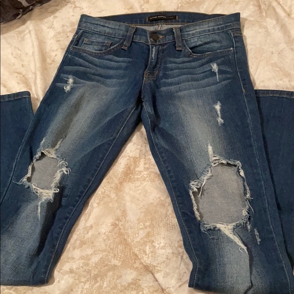 Flying Monkey Destructed Skinny Jeans - Picture 2 of 6